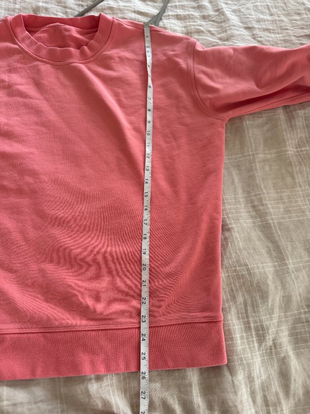 Lululemon Crew Sweatshirt Coral - Picture 8 of 11